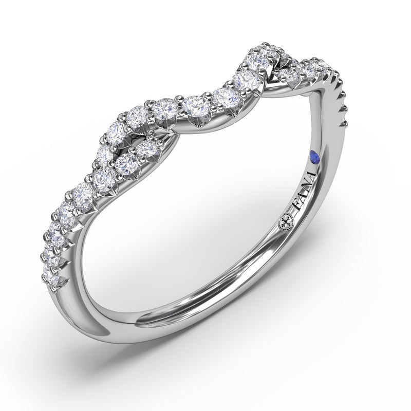 Fana Curved Diamond Ring