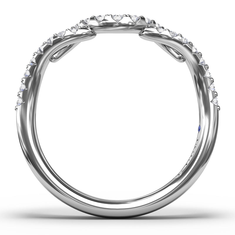 Fana Curved Diamond Ring