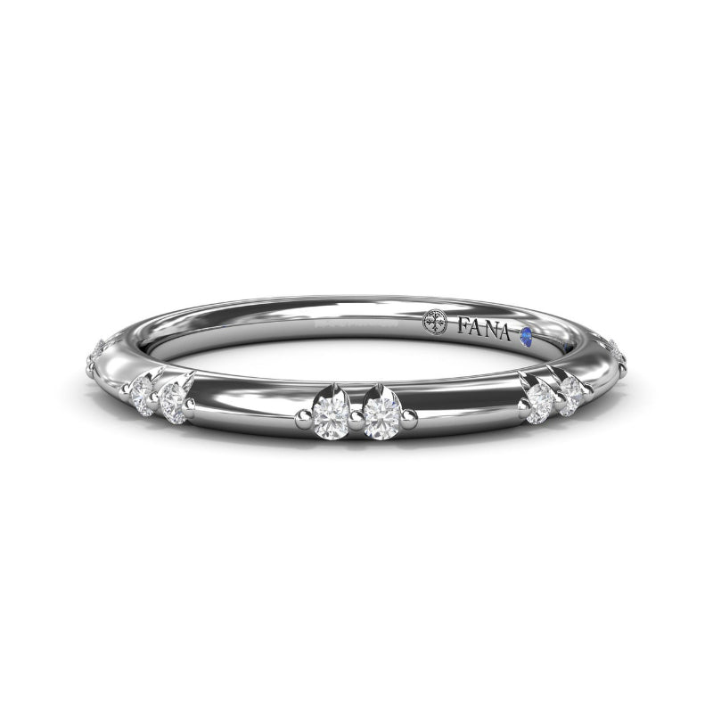 Fana Flush Setting Diamond Band