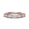 Fana Alternating Marquise and Round Diamond Ring