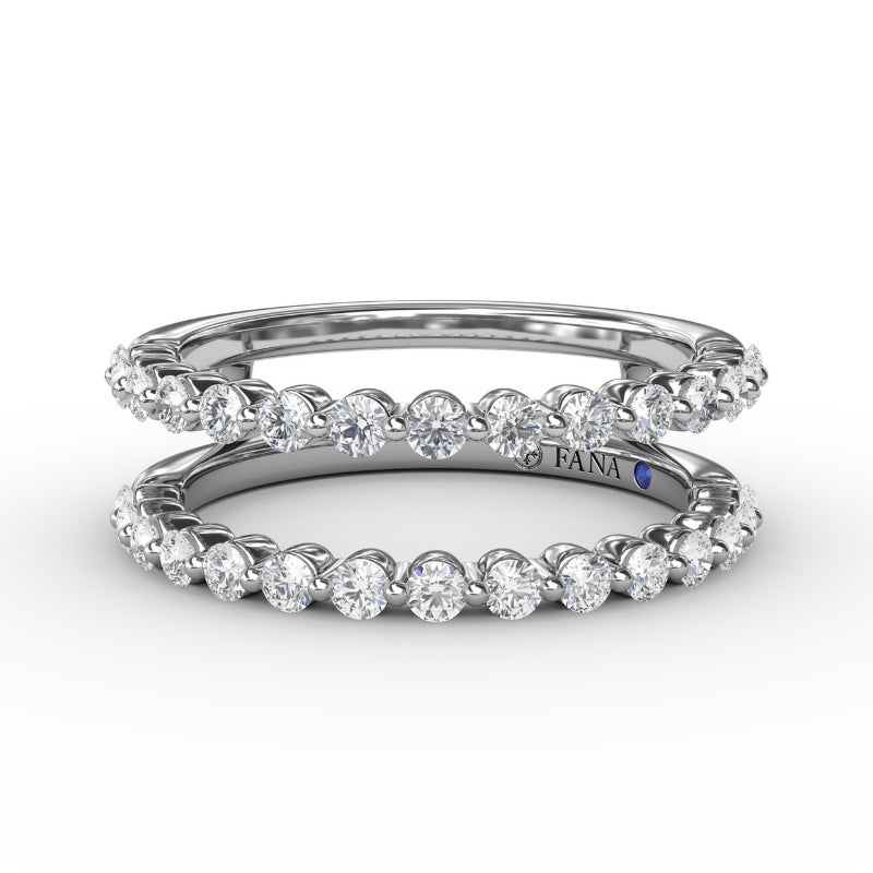 Fana Single Prong Diamond Insert Ring