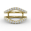 Fana Curved Diamond Insert Ring