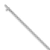 Quality Gold 14k White Gold Diamond Tennis Bracelet