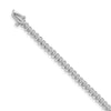 Quality Gold 14k White Gold AAA Diamond Tennis Bracelet