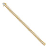 Quality Gold 14k Yellow Gold AAA Diamond Tennis Bracelet