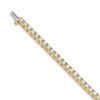 Quality Gold 14k Yellow Gold AA Diamond Tennis Bracelet