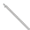 Quality Gold 14k White Gold AAA Diamond Tennis Bracelet