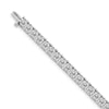 Quality Gold 14k White Gold AAA Diamond Tennis Bracelet