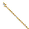 Quality Gold 14k Yellow Gold A Diamond Tennis Bracelet