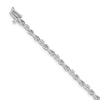 Quality Gold 14k White Gold VS Diamond Tennis Bracelet