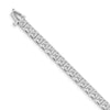 Quality Gold 14k White Gold A Diamond Tennis Bracelet