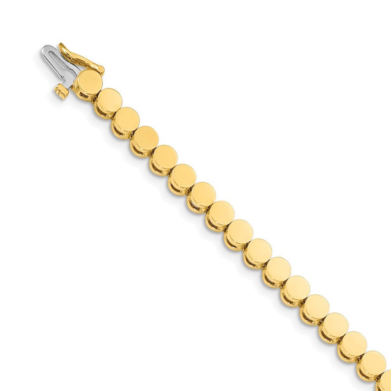 Quality Gold 14k Yellow Gold Add-a-Diamond Tennis Bracelet