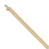 Quality Gold 14k Yellow Gold AAA Diamond Tennis Bracelet