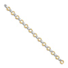 Quality Gold 14k Two-tone Add-a-Diamond Tennis Bracelet