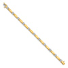 Quality Gold 14k Yellow Gold AA Diamond Tennis Bracelet