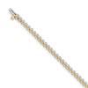 Quality Gold 14k Yellow Gold VS Diamond Tennis Bracelet