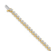 Quality Gold 14k Yellow Gold AA Diamond Tennis Bracelet