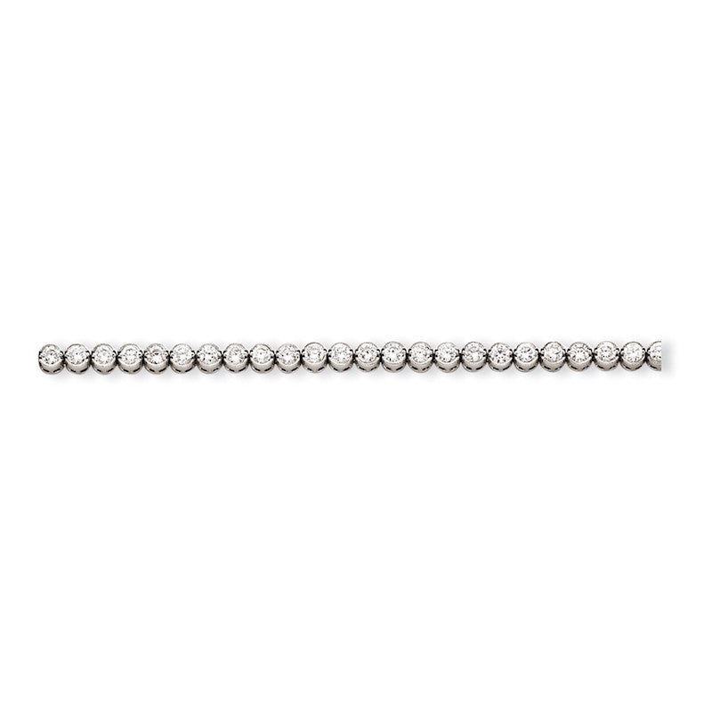 Quality Gold 14k White diamond Tennis Bracelet