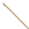 Quality Gold 14k Yellow Gold A Diamond Tennis Bracelet