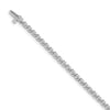 Quality Gold 14k White Gold AAA Diamond Tennis Bracelet