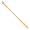 Quality Gold 14k Yellow Gold 2.9mm Diamond Tennis Bracelet