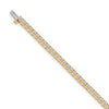 Quality Gold 14k Yellow Gold AAA Diamond Tennis Bracelet