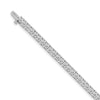 Quality Gold 14k White Gold AAA Diamond Tennis Bracelet