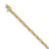 Quality Gold 14k Yellow Gold VS Diamond Tennis Bracelet