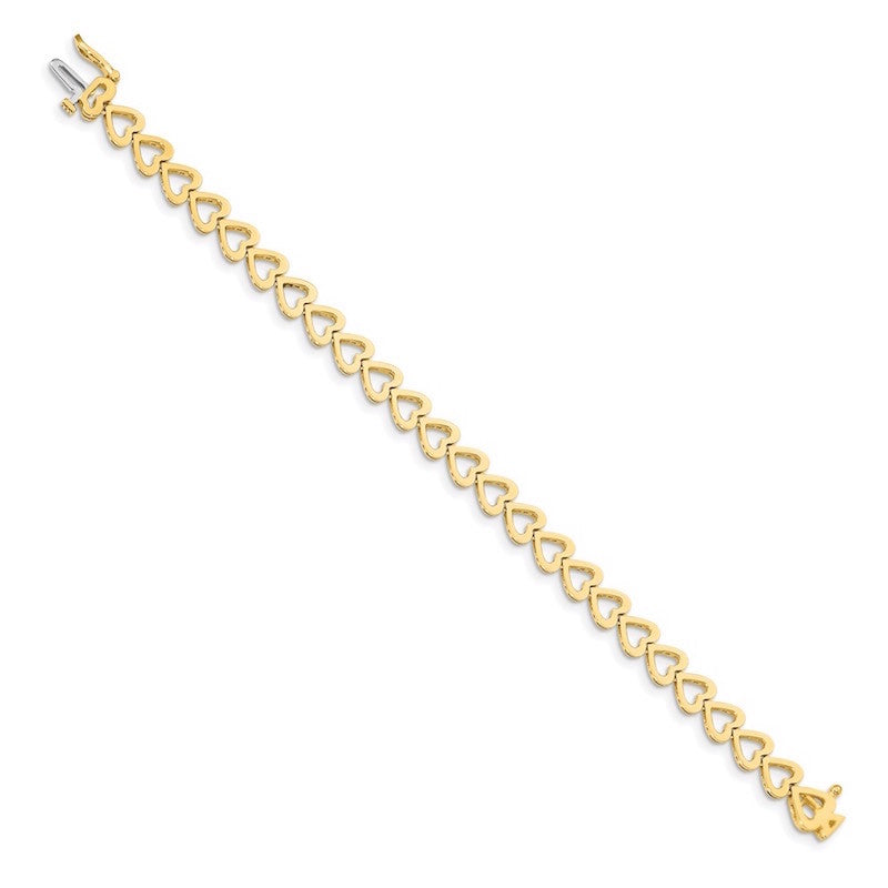 Quality Gold 14k Yellow Gold Add-a-Diamond Tennis Bracelet