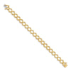 Quality Gold 14k Yellow Gold Add-a-Diamond Tennis Bracelet