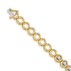 Quality Gold 14k Yellow Gold Add-a-Diamond Tennis Bracelet