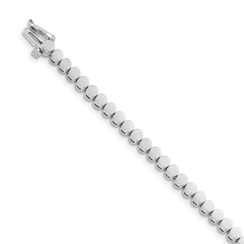 Quality Gold 14k White Gold Add-A-Diamond Tennis Bracelet