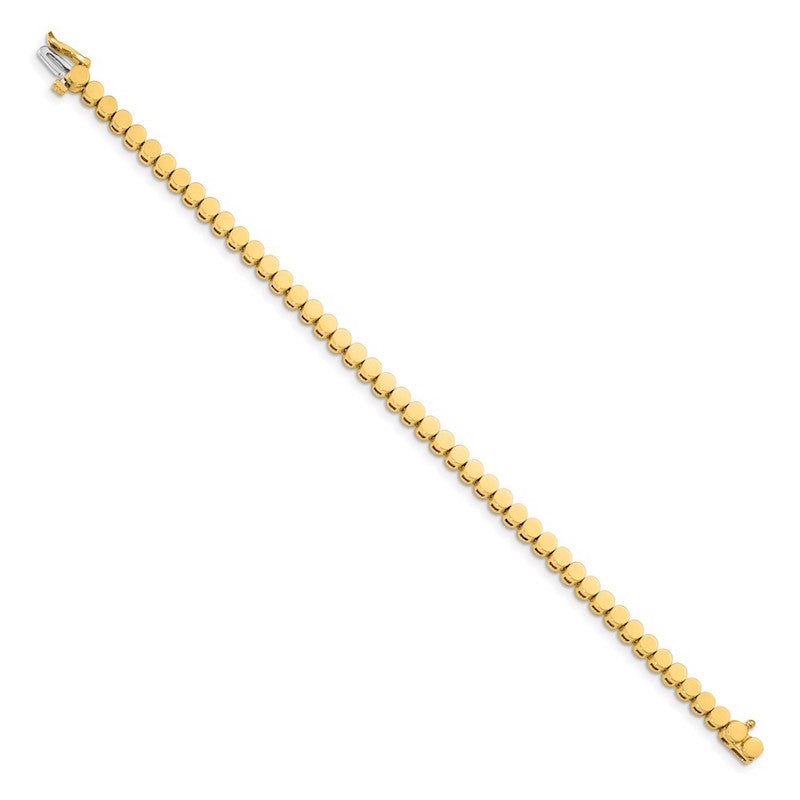 Quality Gold 14k Yellow Gold Add-A-Diamond Tennis Bracelet