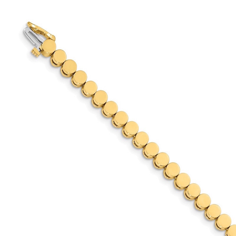 Quality Gold 14k Yellow Gold Add-a-Diamond Tennis Bracelet