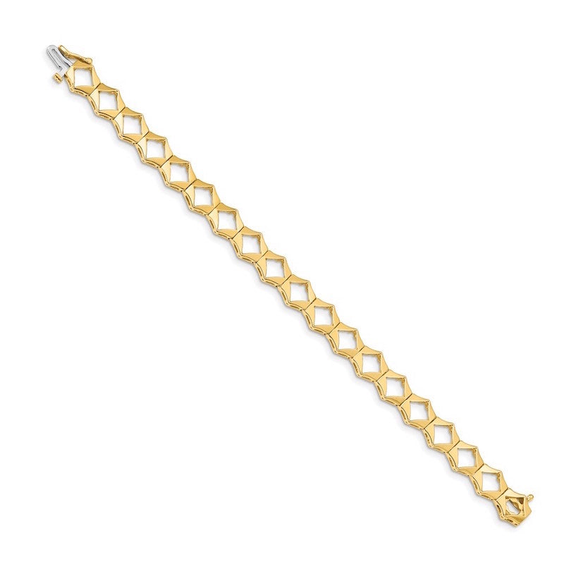 Quality Gold 14k Yellow Gold Add-a-Diamond Tennis Bracelet