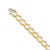 Quality Gold 14k Yellow Gold Add-a-Diamond Tennis Bracelet