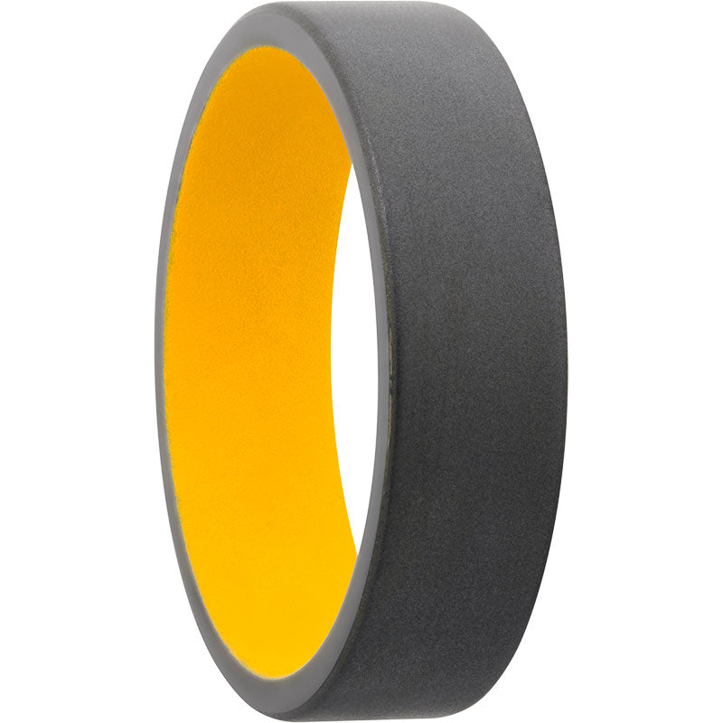 Lashbrook Black Zirconium 6mm Men's Wedding Band