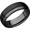 Lashbrook Black Zirconium 7mm Men's Wedding Band