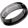 Lashbrook Black Zirconium 7mm Men's Wedding Band