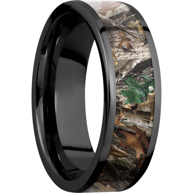 Lashbrook Black Zirconium 6mm Men's Wedding Band