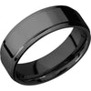 Lashbrook Black Zirconium 7mm Men's Wedding Band