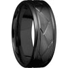 Lashbrook Black Zirconium 8mm Men's Wedding Band