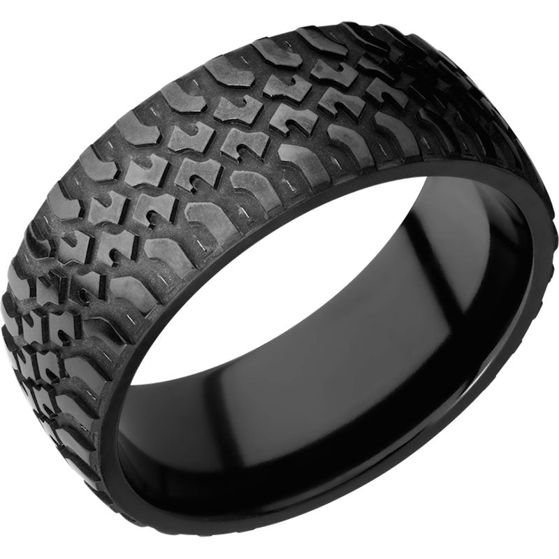 Lashbrook Black Zirconium 9mm Men's Wedding Band