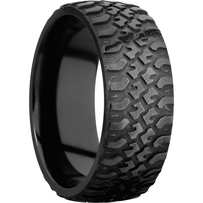 Lashbrook Black Zirconium 9mm Men's Wedding Band