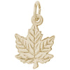 Rembrandt 14k Yellow Gold Maple Leaf Charm