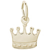 Rembrandt 14k Yellow Gold Crown Charm