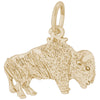 Rembrandt 14k Yellow Gold Buffalo Charm