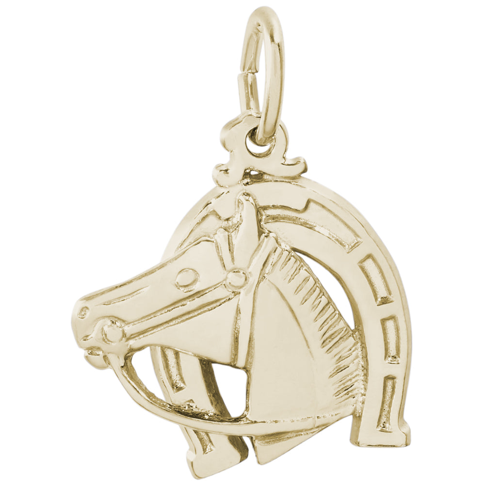 Rembrandt 14k Yellow Gold Horse Charm