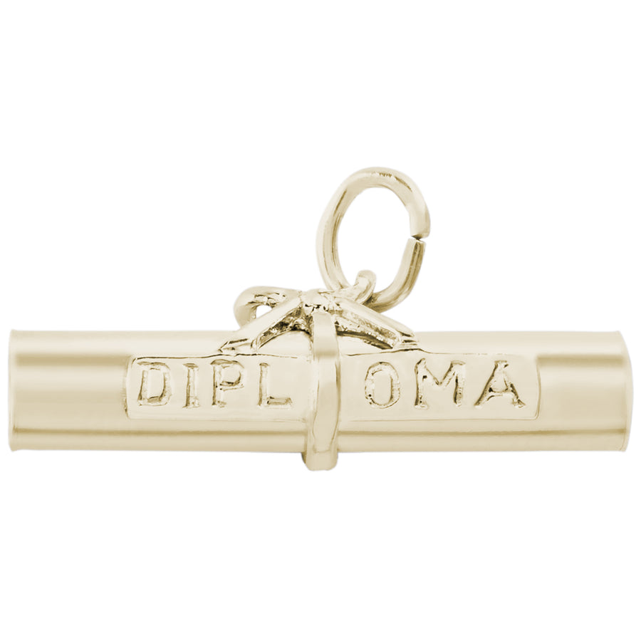 Rembrandt 14k Yellow Gold Diploma Charm