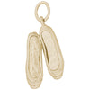 Rembrandt 14k Yellow Gold Ballet Shoes Charm